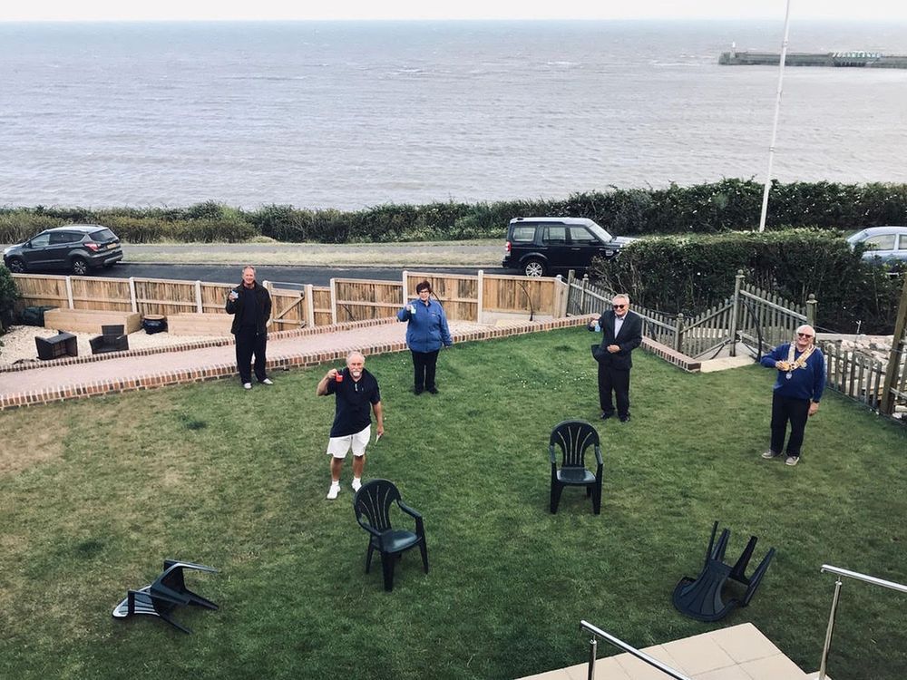 Folkestone Rotary's new president breezes in to take the helm