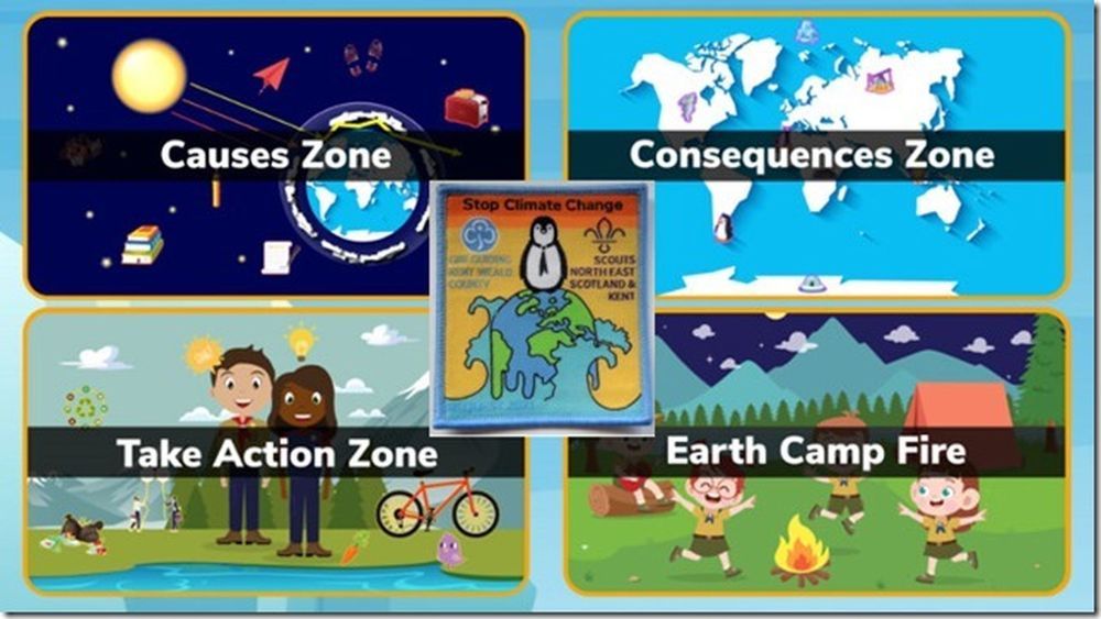 Kent Scouts get creative in virtual Climate Quest