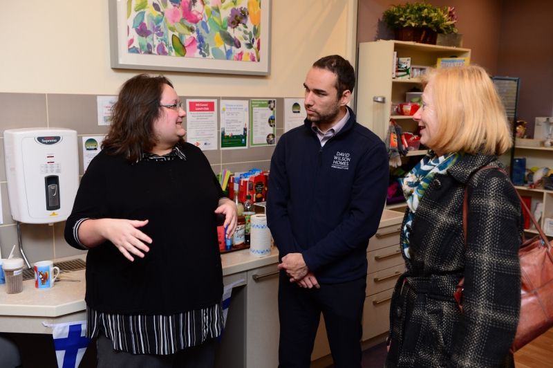 Berkshire multiple sclerosis centre receives second donation courtesy of local builders