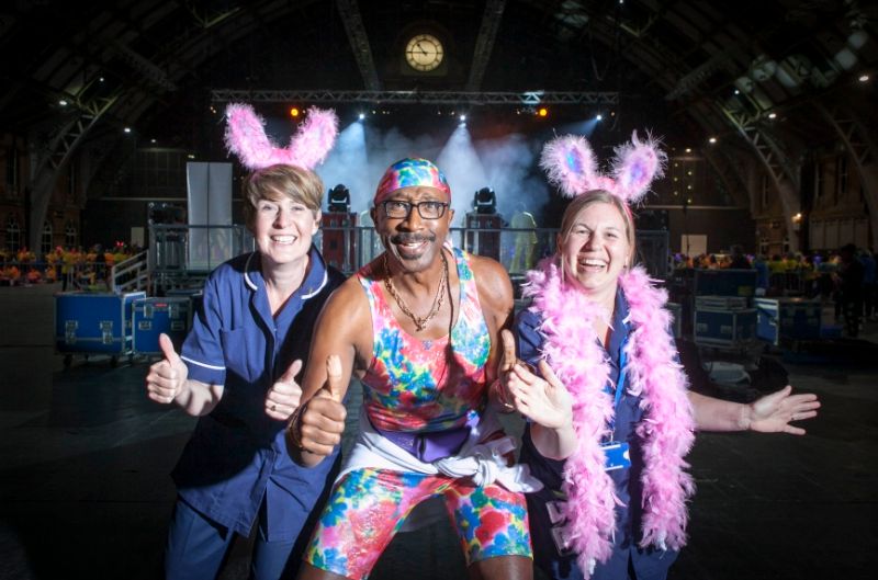 Mr Motivator hits screens to raise money for Manchester hospice