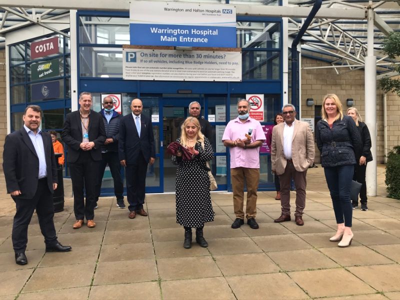 Warrington Hospital receive generous donation