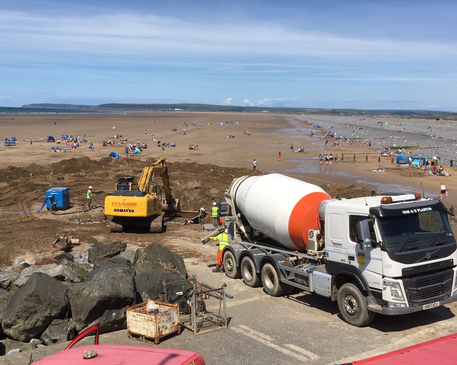 Westward Ho! beach access  upgrade completed