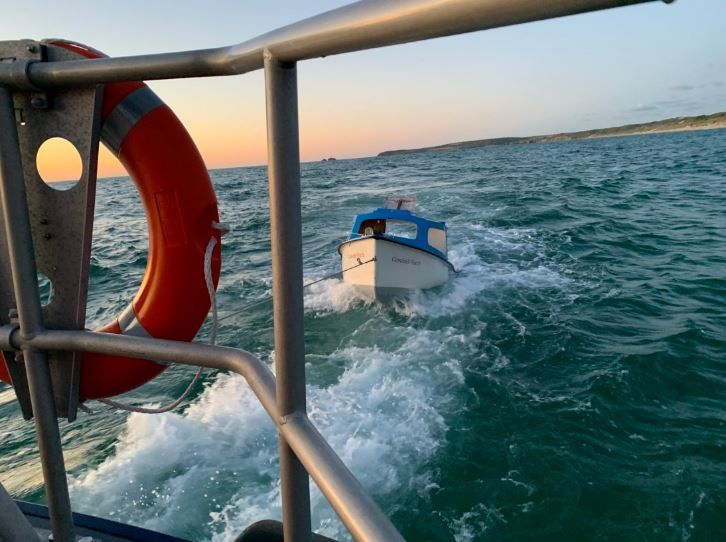 Triple call-outs for busy St Ives RNLI crew