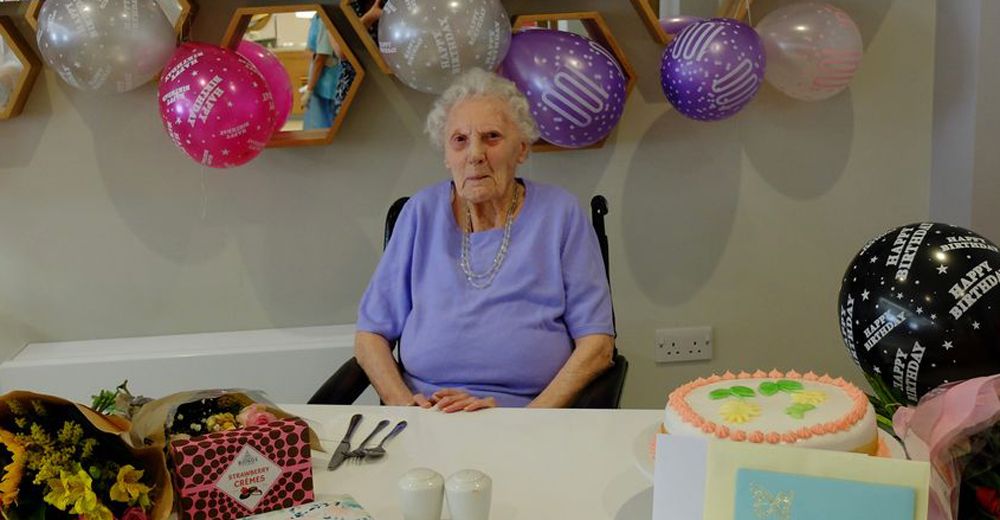 Being naughty is the secret to a long life says Tonbridge centenarian