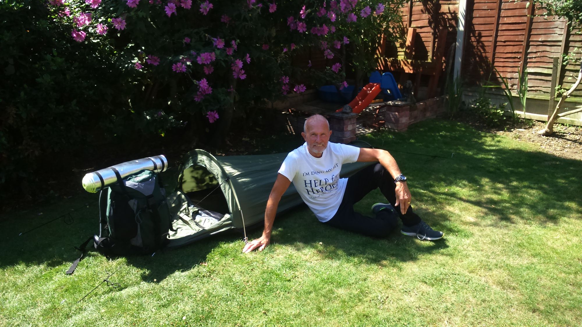 Former soldier hikes 360 miles across UK after being told he may never walk again