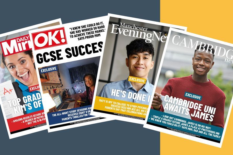 You can turn your results day star into front page news