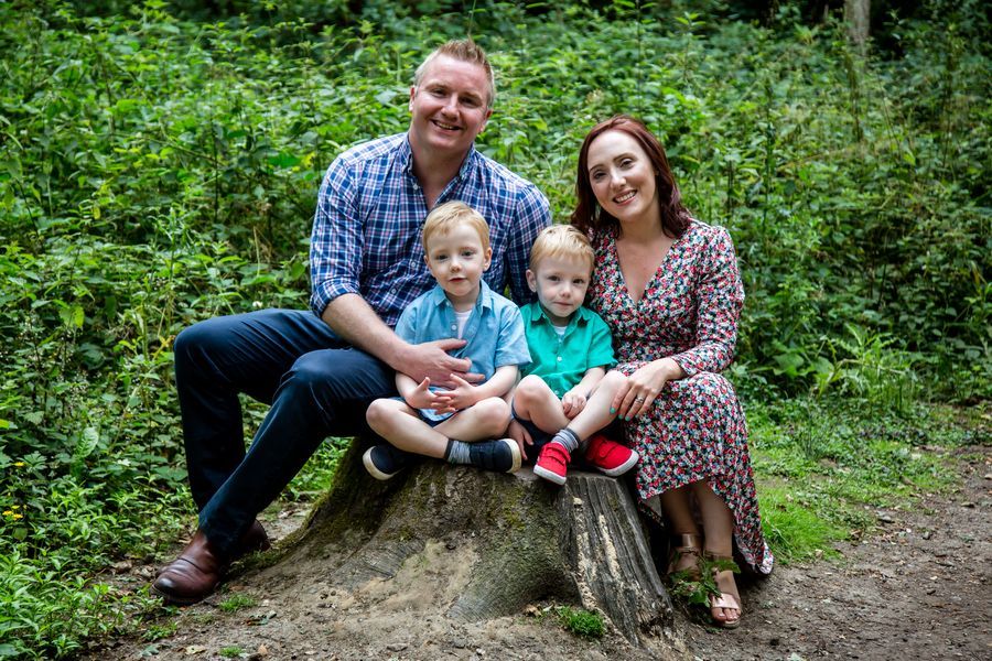 Twins who underwent life saving surgery raise over £1,150 for charity