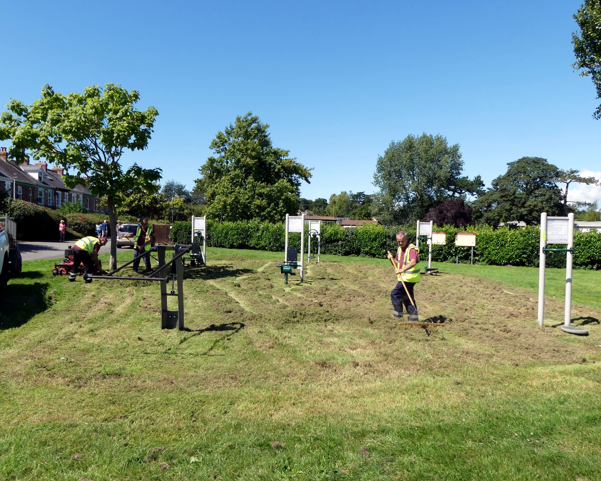 Bideford's popular Gym in the Park has reopened