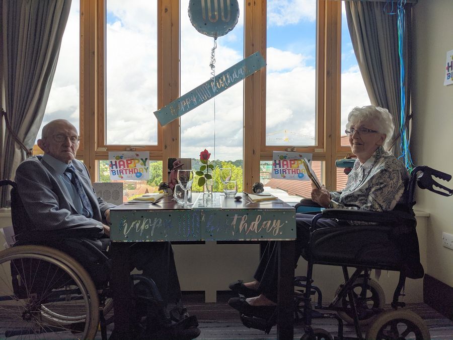World War II veteran from Hertford celebrates 100th birthday