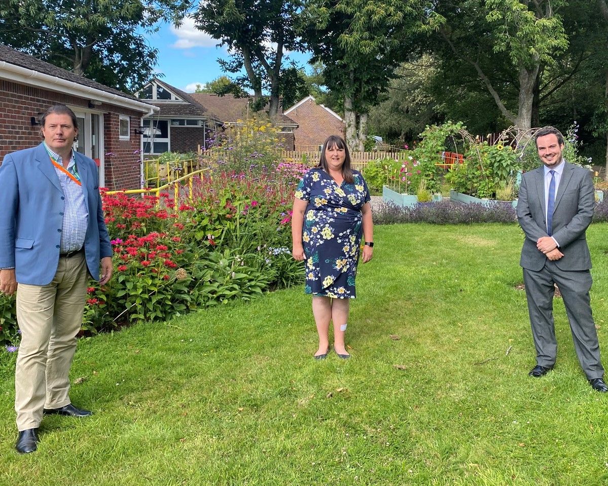 MP visits specialist young people’s charity in Exeter