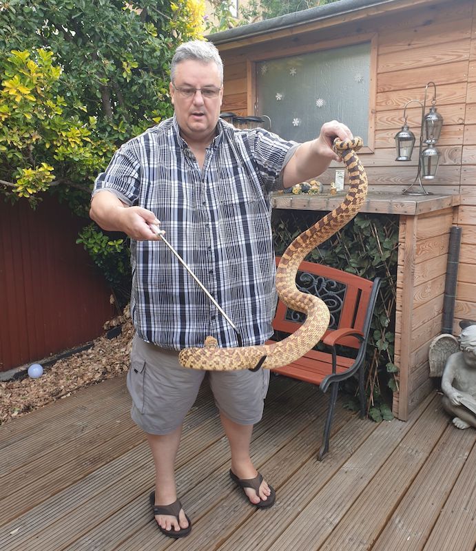 Walthamstow cabbie reveals surprising passion for herpetology