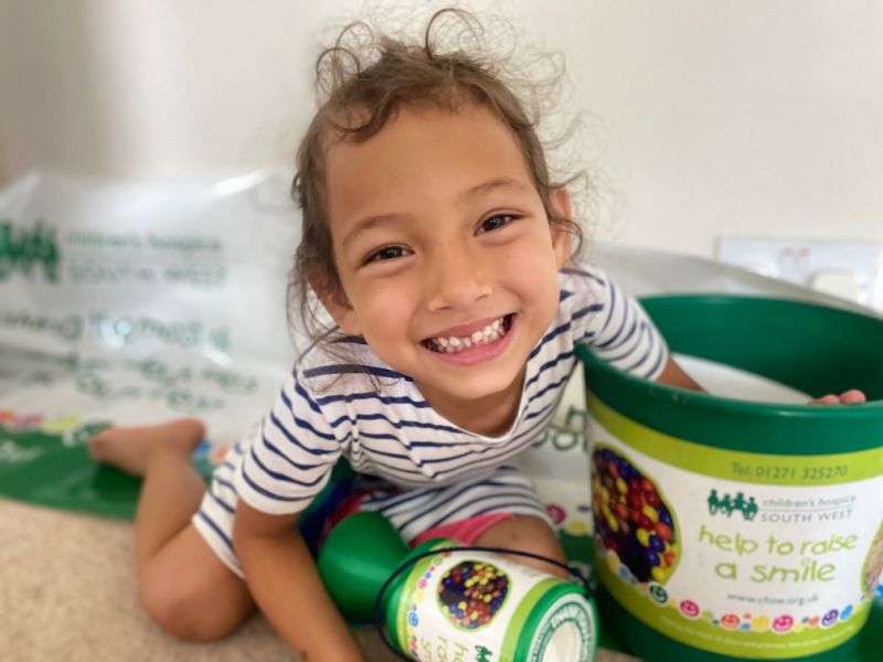 Five-year-old's honesty shop raises money for local children's hospice