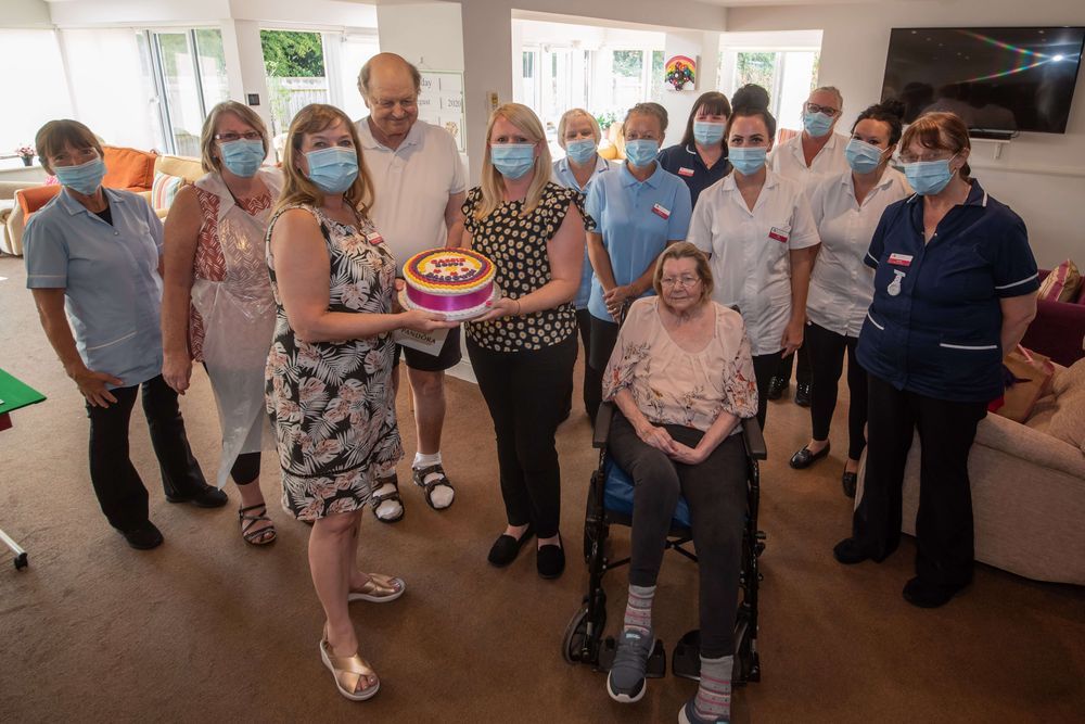 Dedicated administrator celebrates career in care at Hythe nursing home