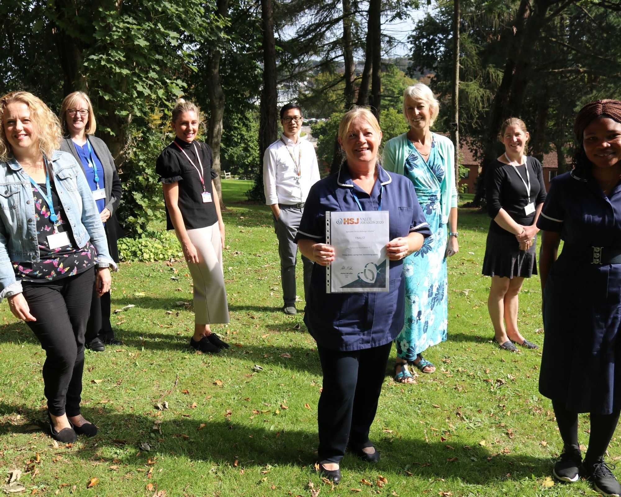 Rheumatology team Torbay and South Devon wins national award
