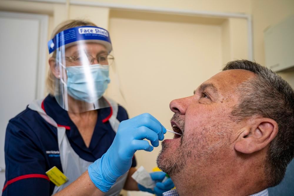 East Grinstead hospital staff take part in Covid-19 antibody study