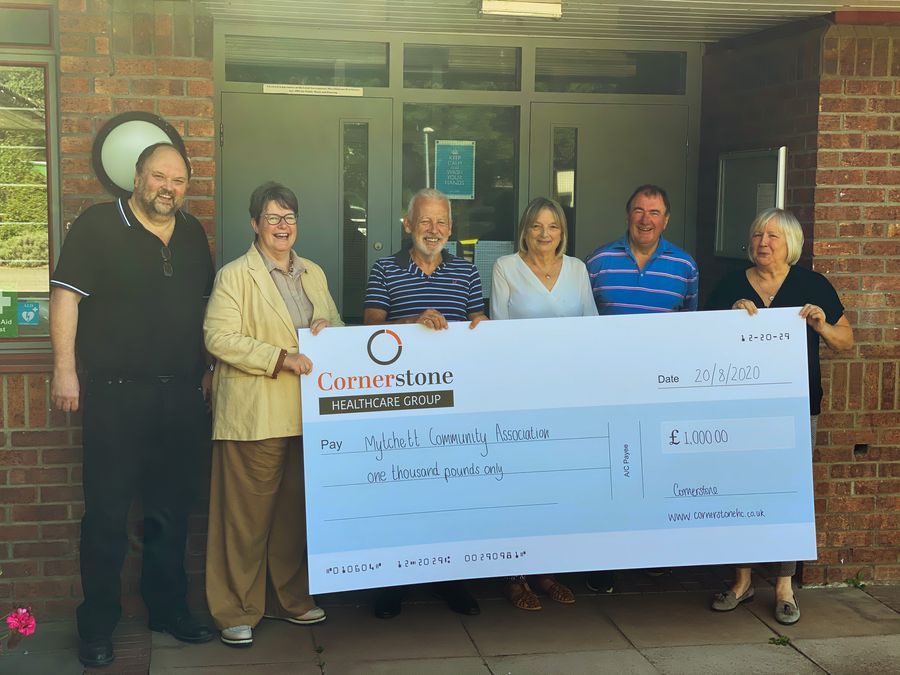 Mytchett Community Centre set for brighter future after £1,000 grant donation