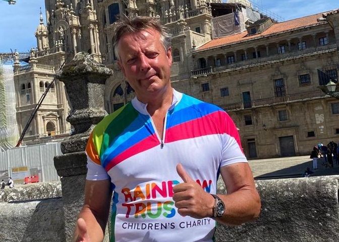 Gloucestershire man completes 1,000km solo walk, raising over £63k for Rainbow Trust