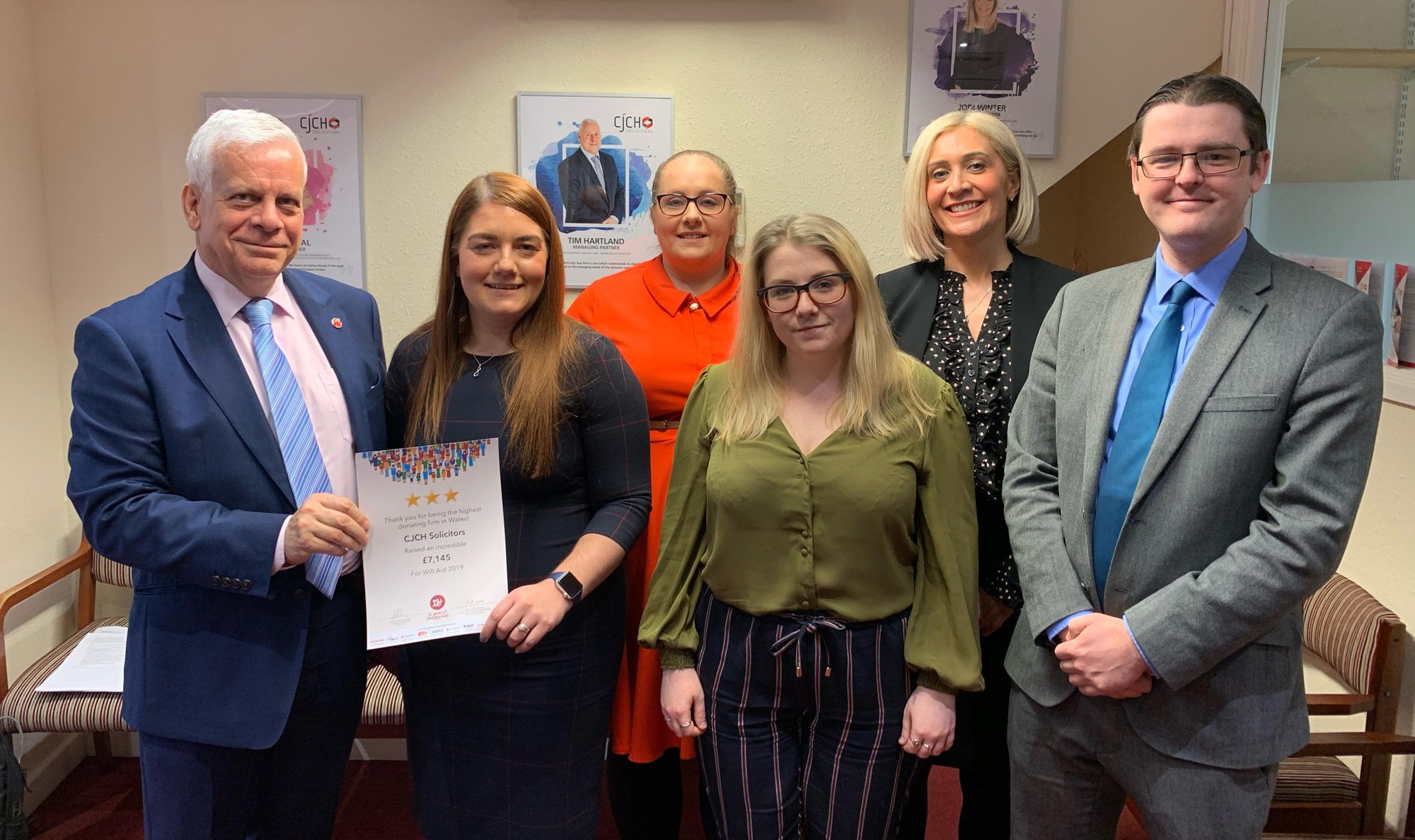 South Wales law firm raises thousands for charity by writing free wills