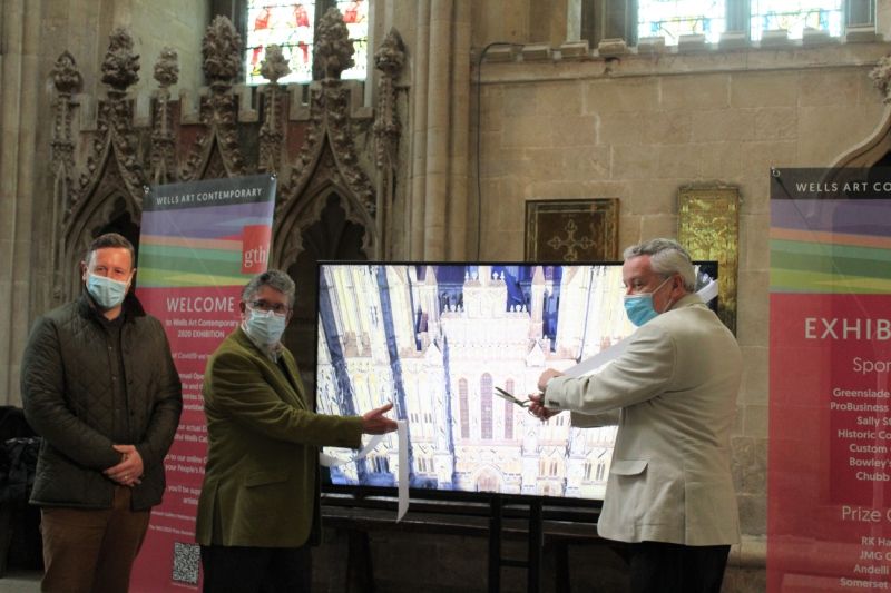 Virtual art a modern twist to Wells Cathedral’s long history