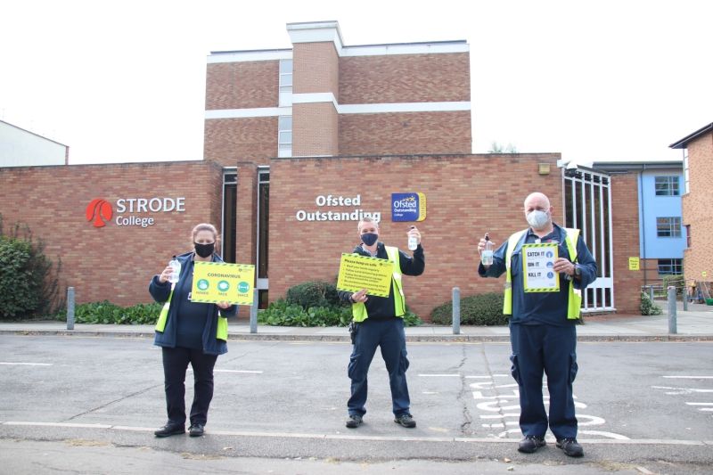 Strode College estates team praised for 'heroic efforts'