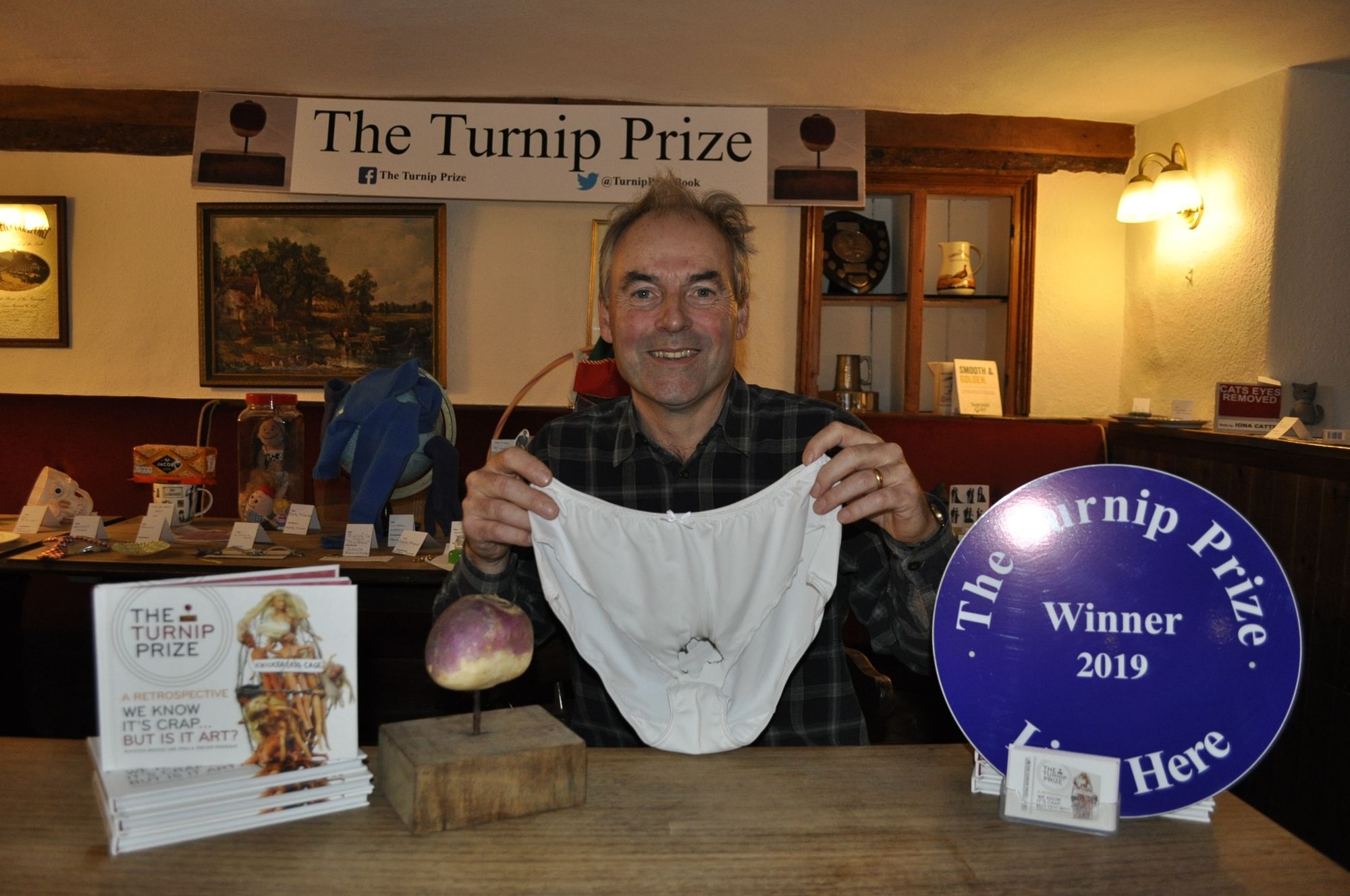 Can you win this year's Turnip Prize?
