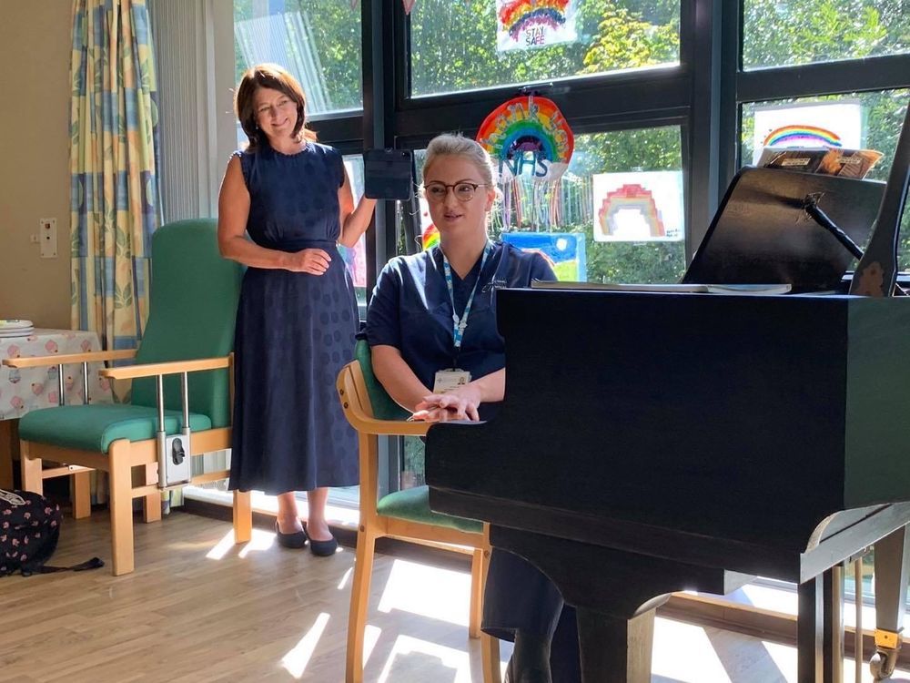 New piano for Rhondda hospital after public appeal