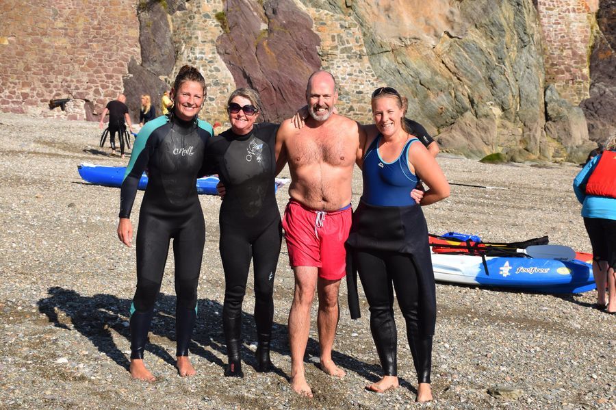 Mermates take on challenging swim in Cornwall for cancer charity