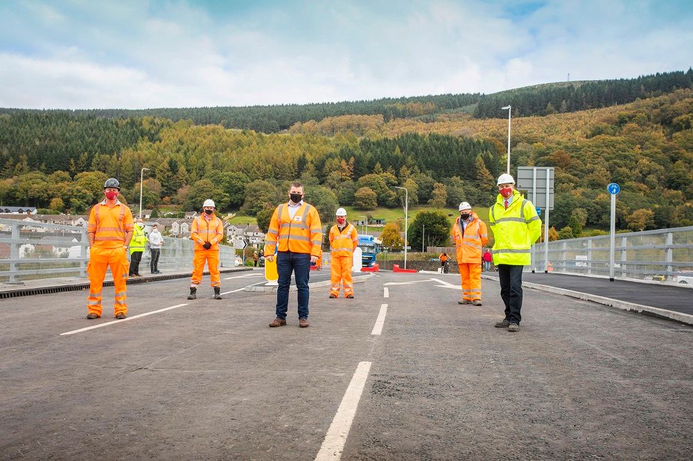 Mountain Ash cross valley link road is now open for public use