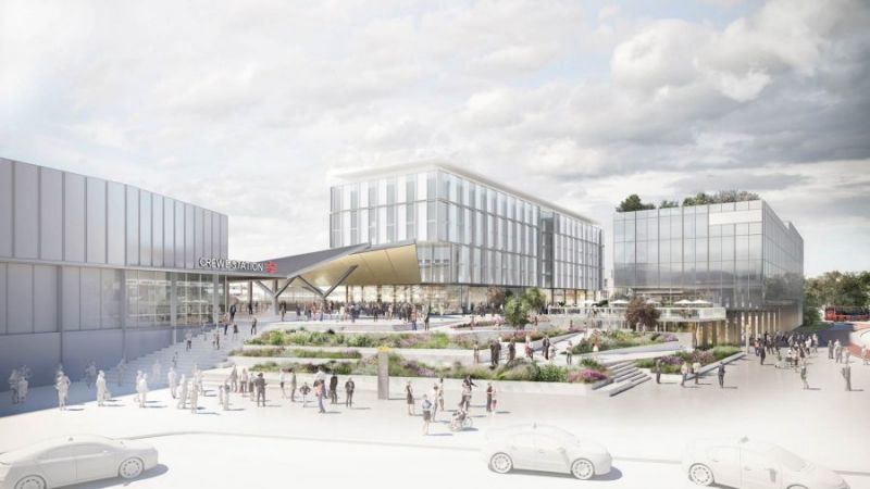 Crewe railway station set to become major HS2 network hub