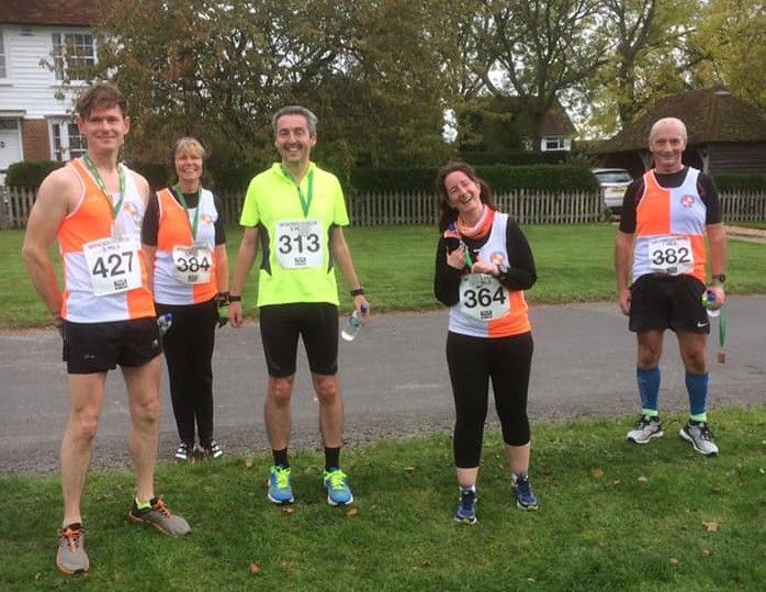 South Kent Harriers take on Surrey and Ashford races