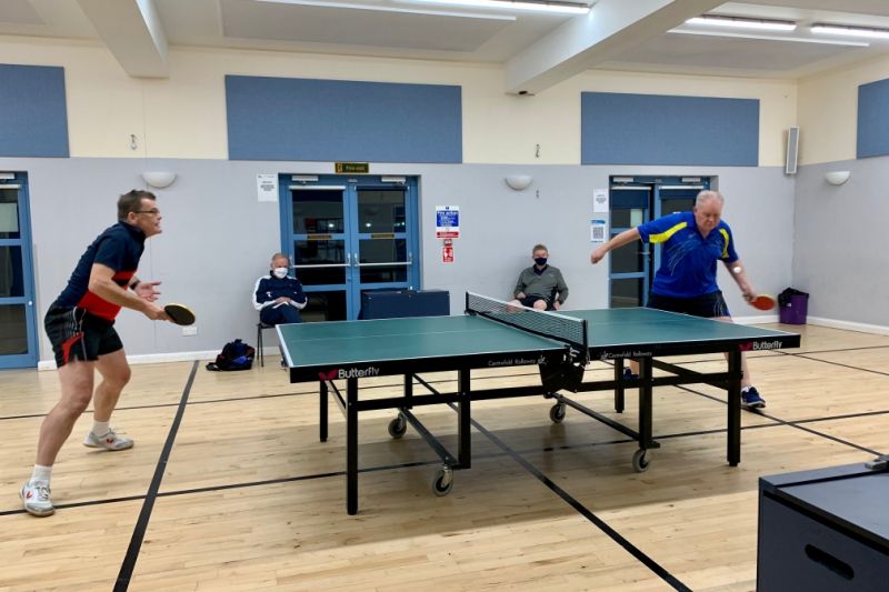 West Maldon A go top of Burnham & District Table Tennis League Division One