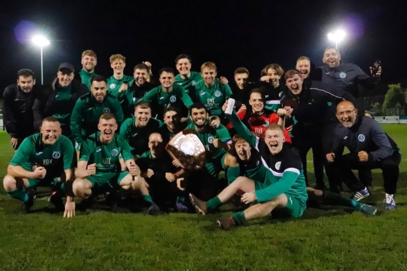 Helsby FC wins Cheshire Shield Cup