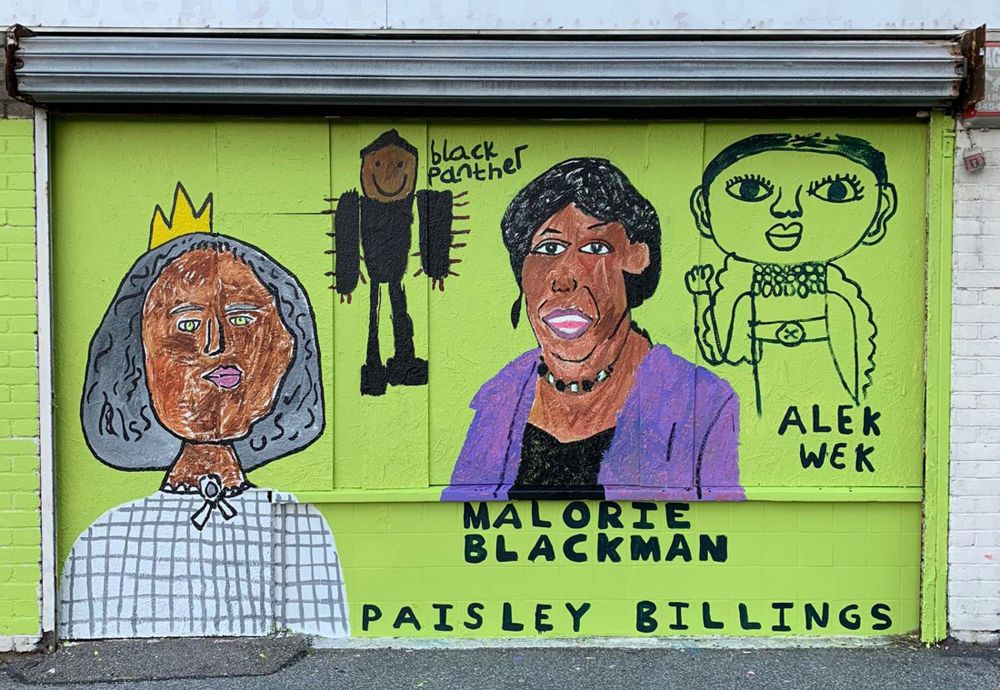 Thanet pupils help create seafront mural to highlight black icons