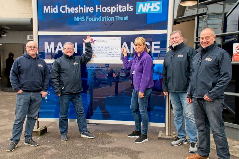 Crewe baby bereavement charity benefits from local radio donation