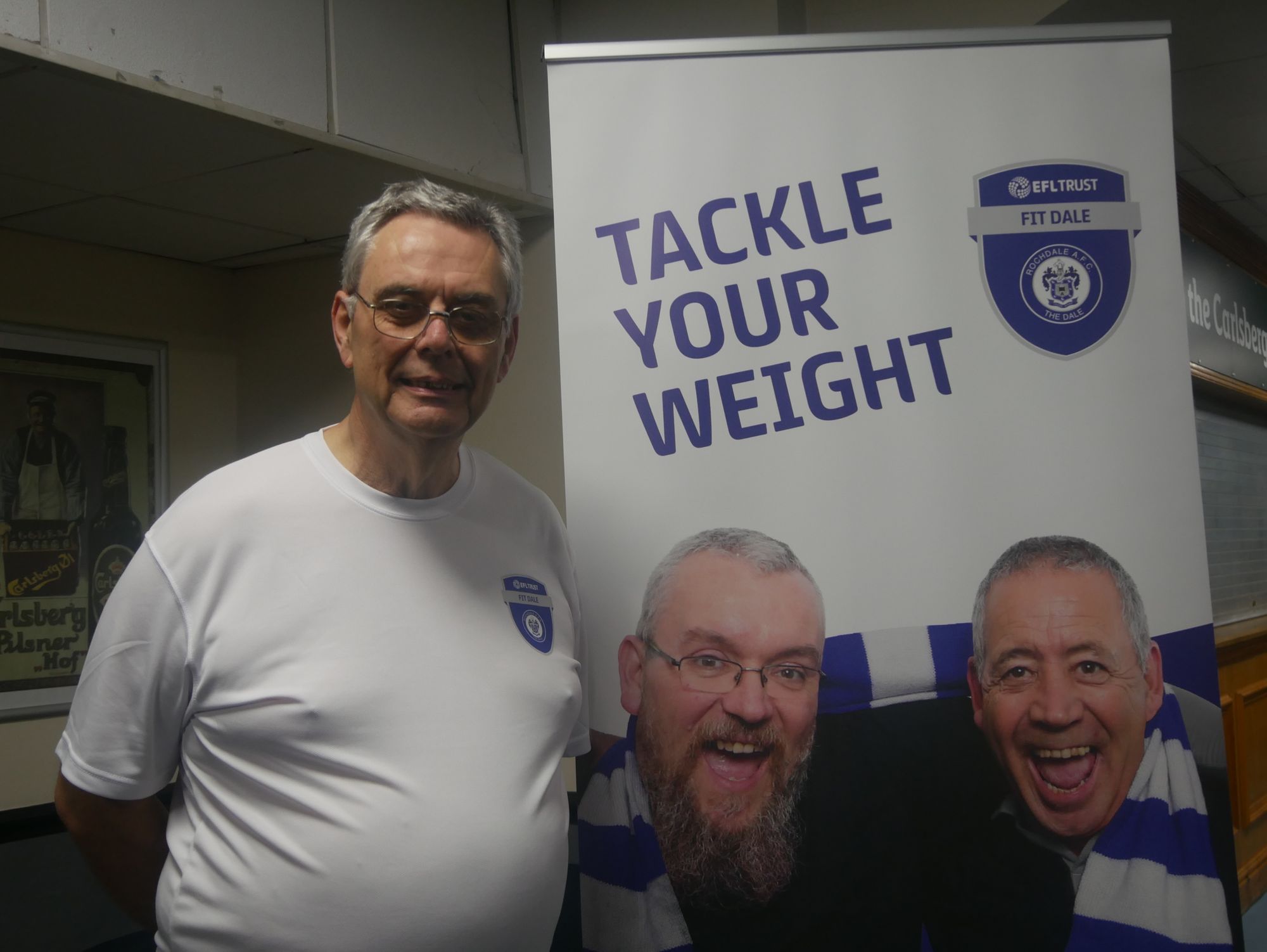 Rochdale AFC fans get fit