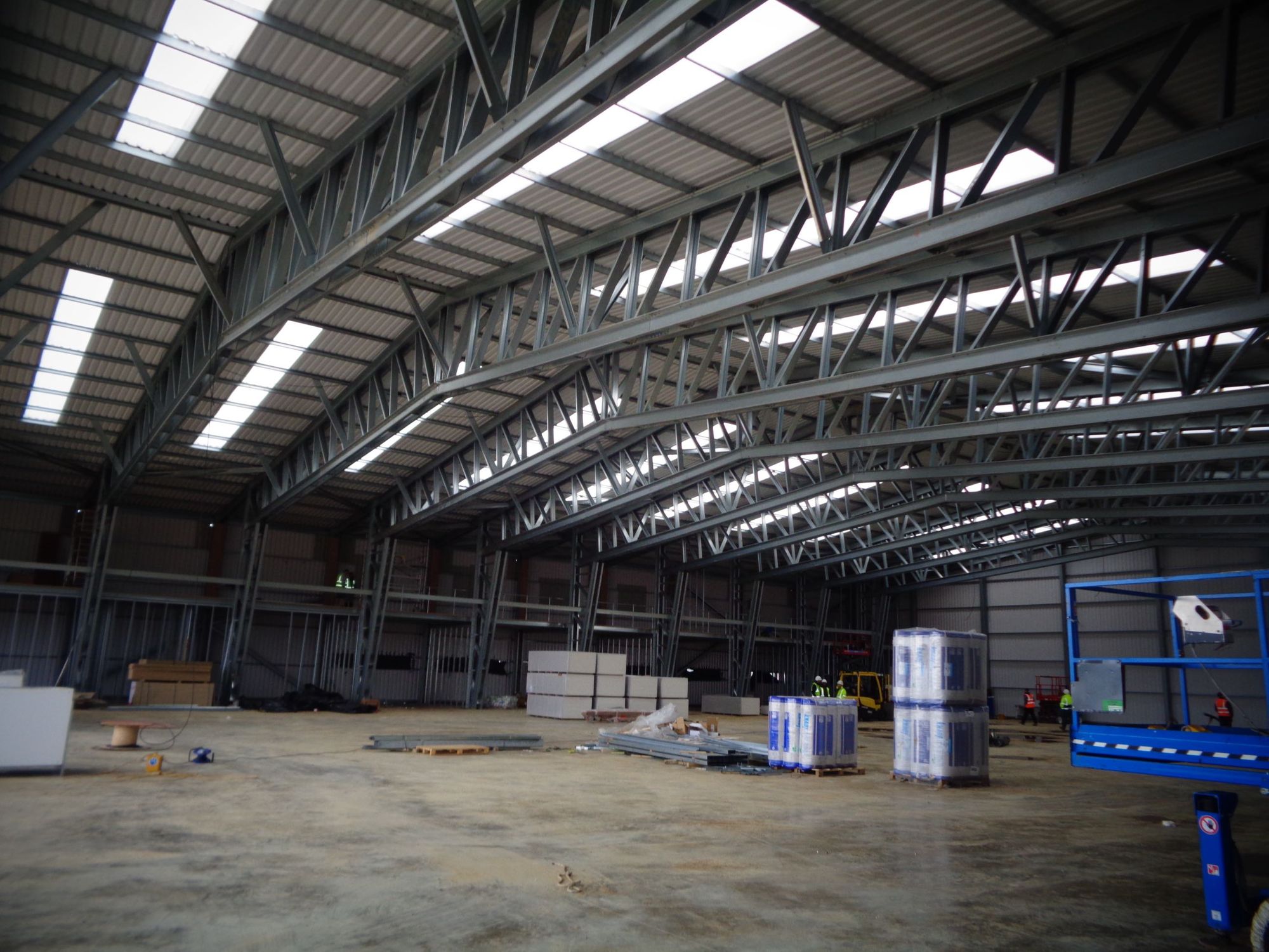 New £1.4 million aircraft hangar nears practical completion