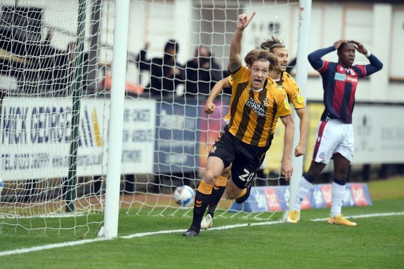 Cambridge United's winning run brought to an end by Bolton Wanderers in League Two clash