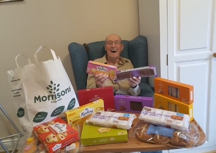 Supermarket donates treats to Edgbaston care home