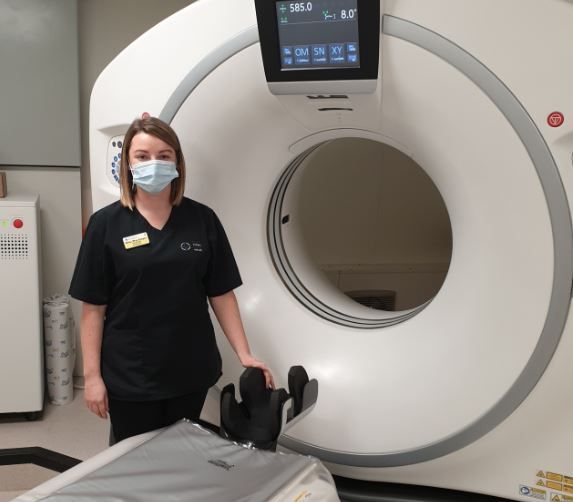 Carmarthen hospital installs temporary CT scanner to cut waiting times
