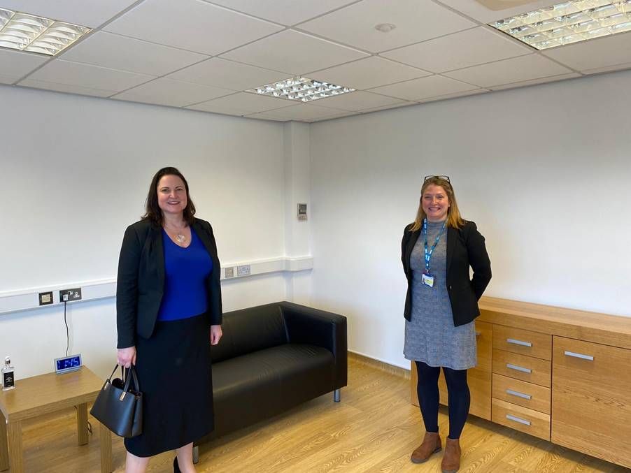 Devon and Cornwall Police and Crime Commissioner visits Plymouth SARC