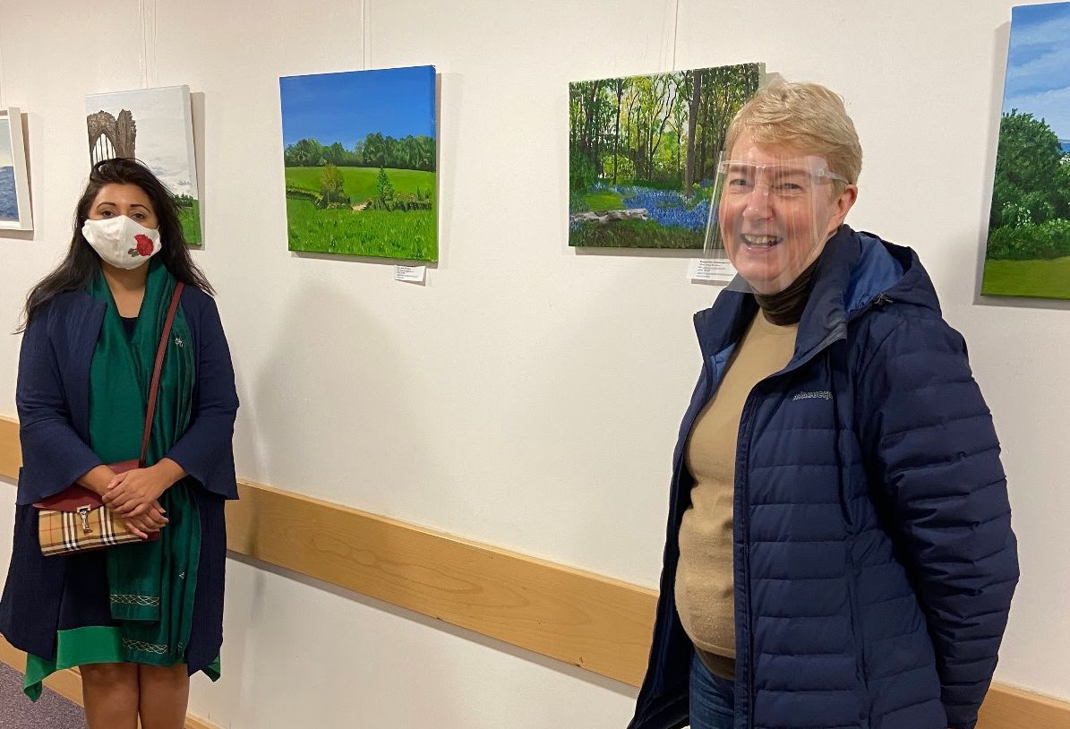 Crowborough Community Centre showcases Wealden art.