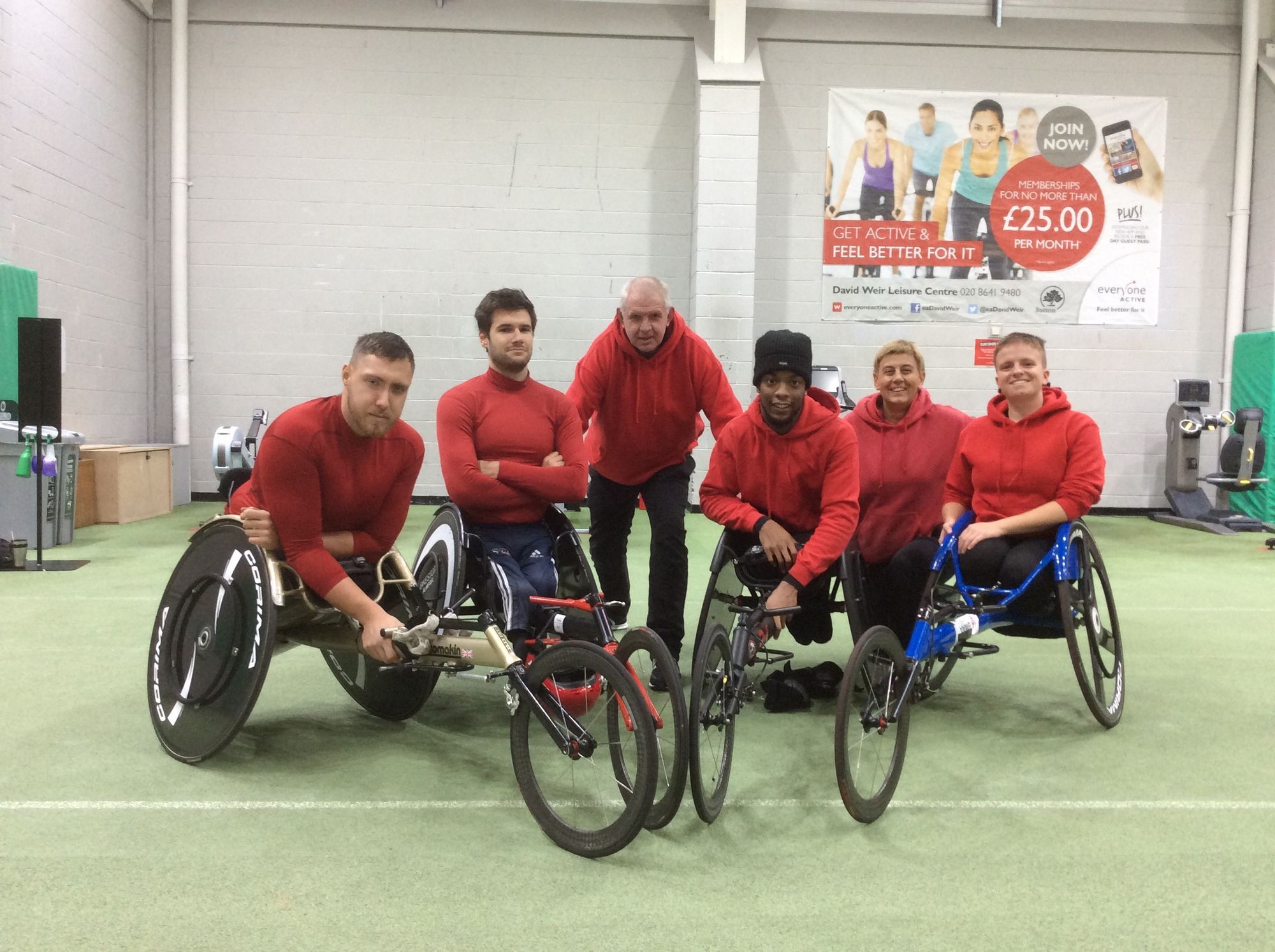 Sutton leisure centre helps disabled athletes back into training after lockdown
