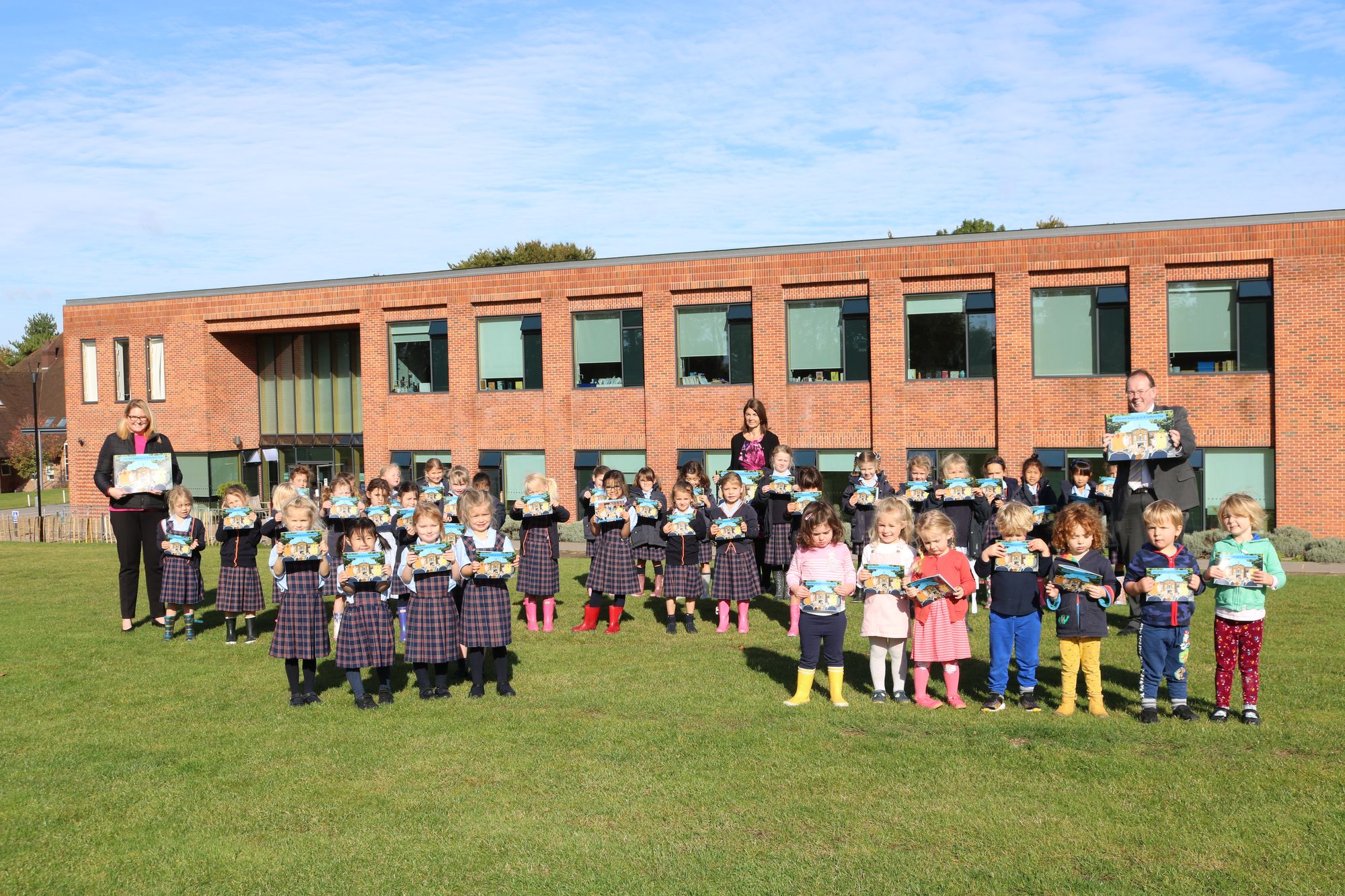 Winchester prep school storybook helps new starters
