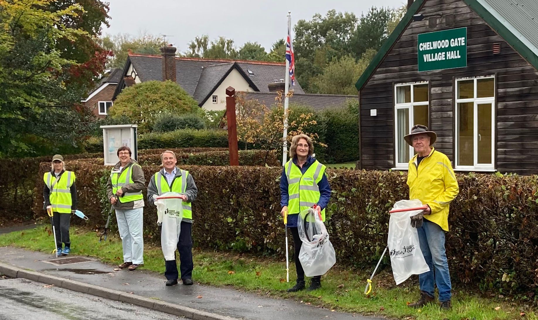 East Sussex Volunteers create a cleaner Wealden