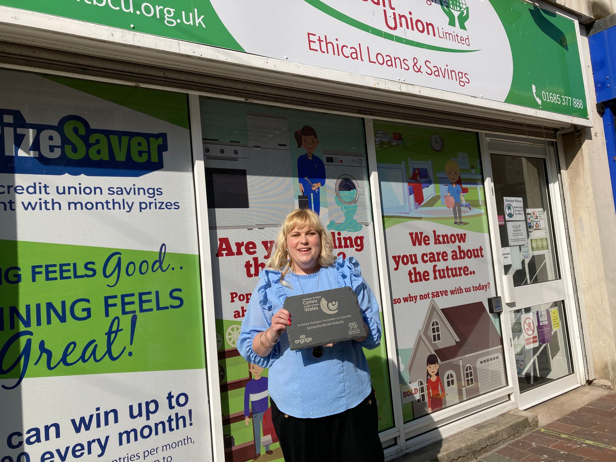 Merthyr legal secretary wins savings award