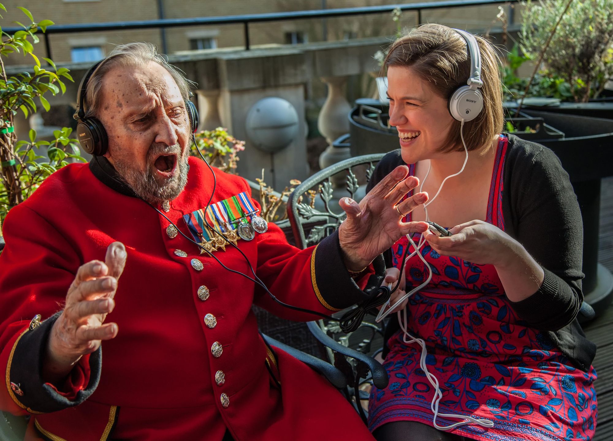 Music shared through online webinars to help dementia patients