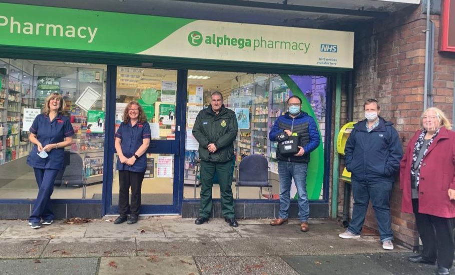 Life saving defibrillator installed in Gateacre Village