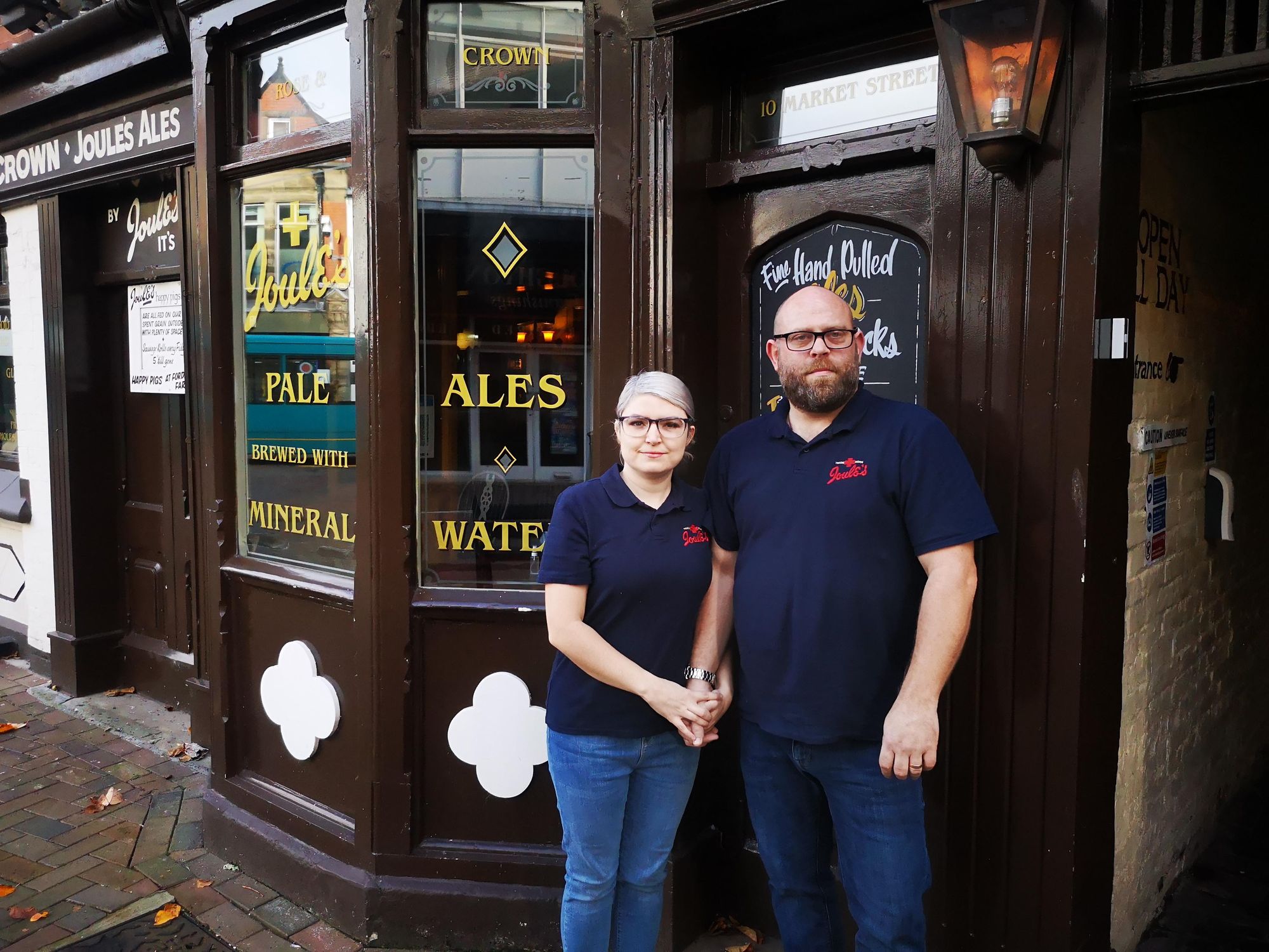 Historic Stafford pub welcomes new landlord and lady