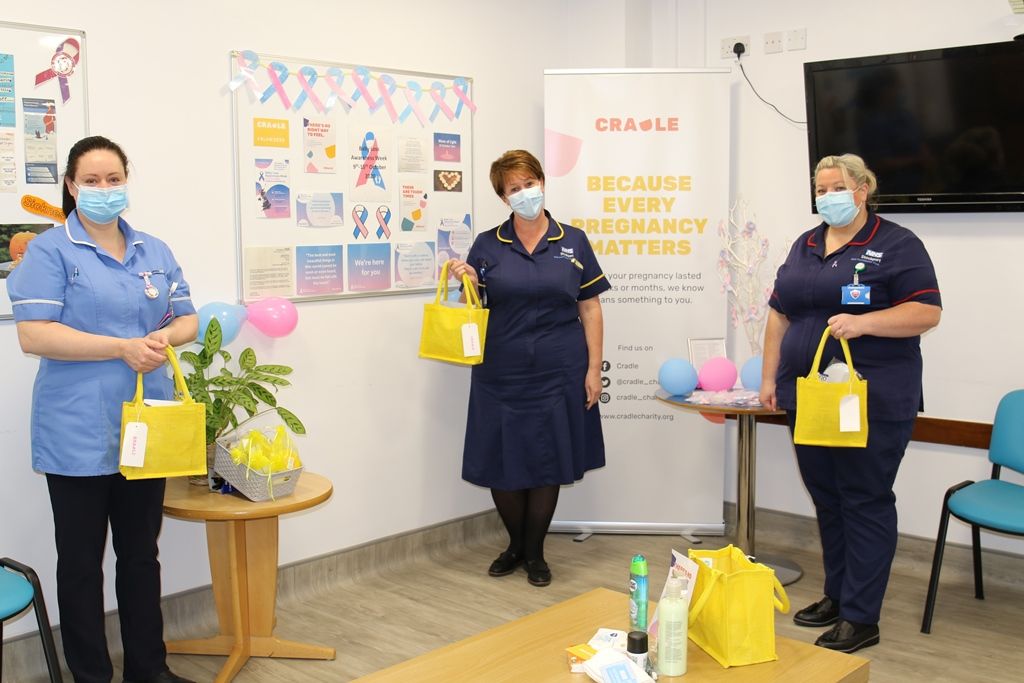CRADLE helps parents to cope with loss at Stepping Hill Hospital