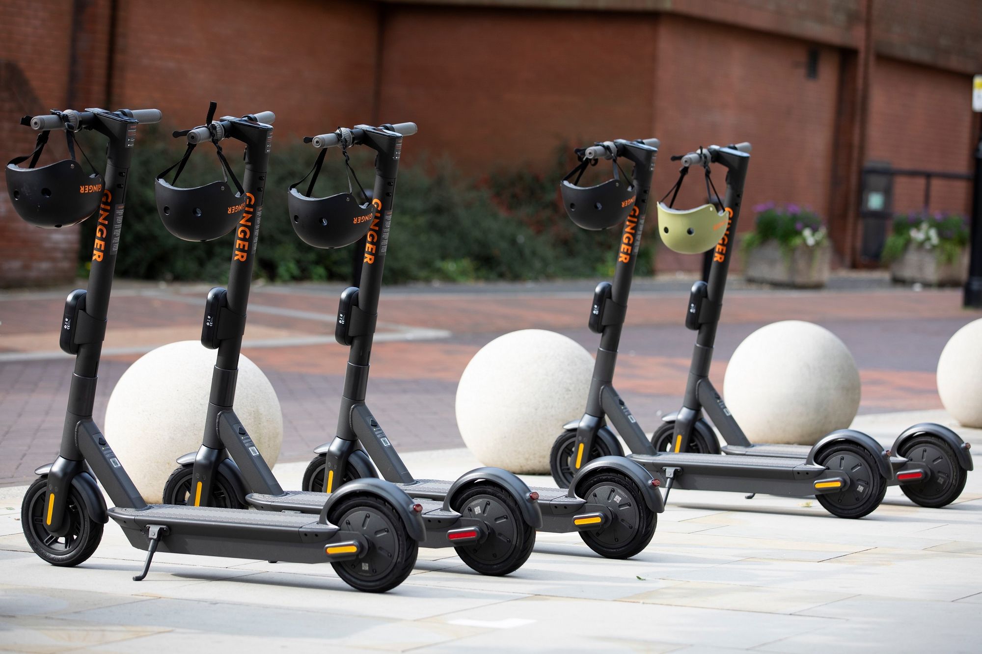 People reminded of safe scooter use one month into county trial